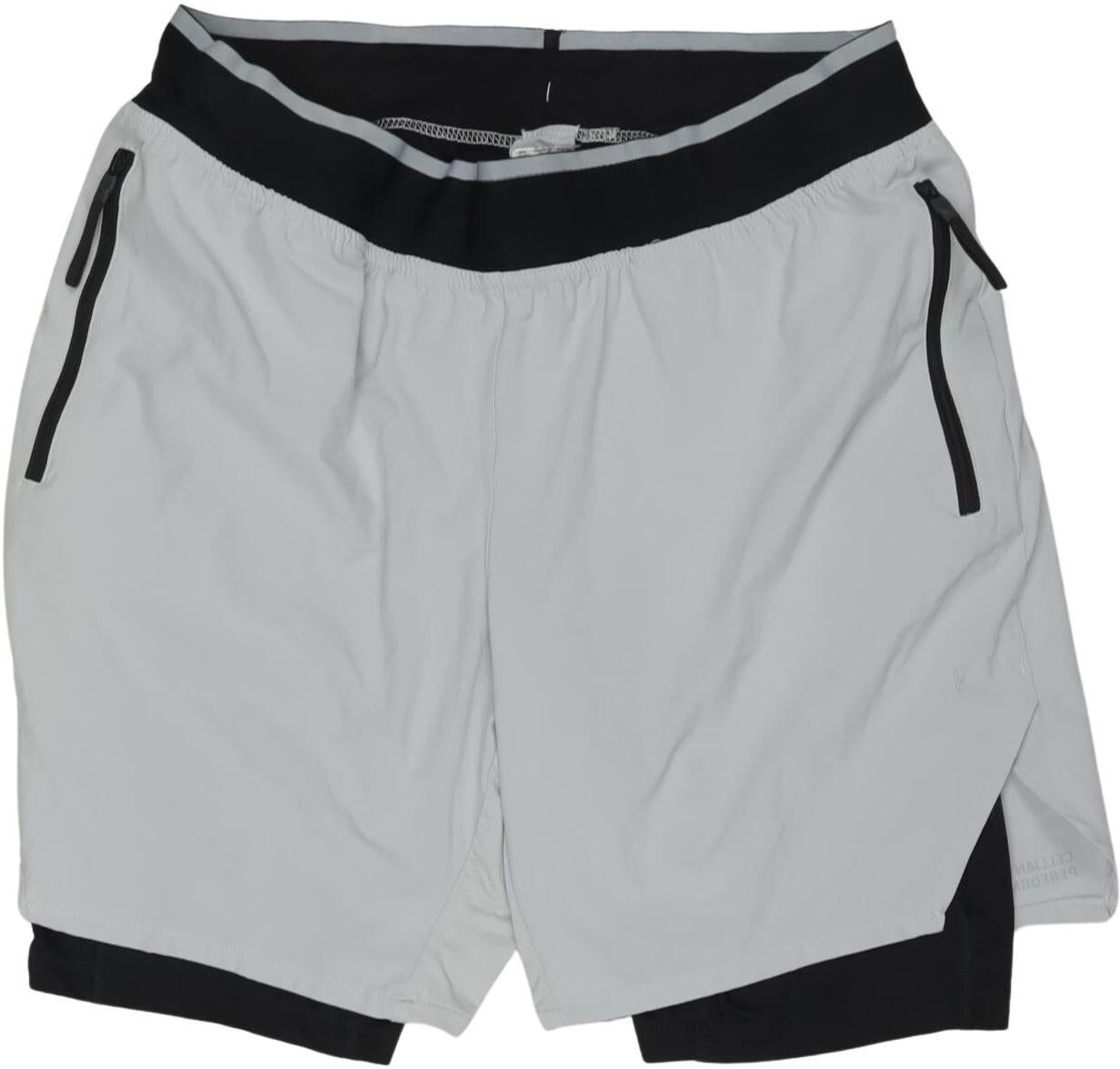 quechua Herren Shorts, Grau, Gr. XL, Synthetik / Elasthan - Second Hand