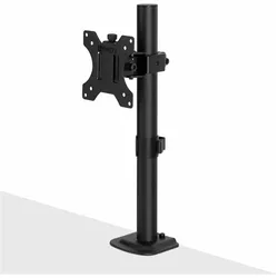 Lindy Stubby Fixed Display Mount (40709) (Tisch, 32", 8 kg), Monitor Halterung, Schwarz