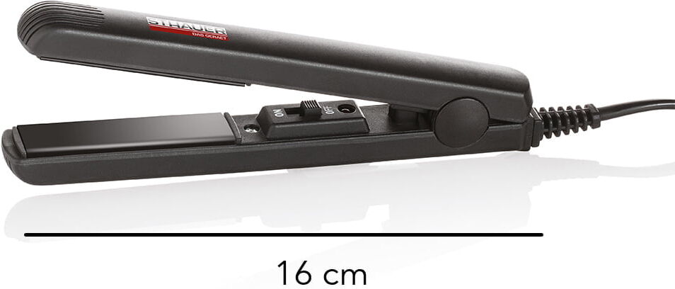 Piastra da viaggio in ceramica per capelli da 16 cm