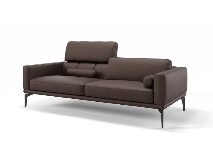 Designer Couch 3-Sitzer SALERNO Leder Sofa Ledercouch