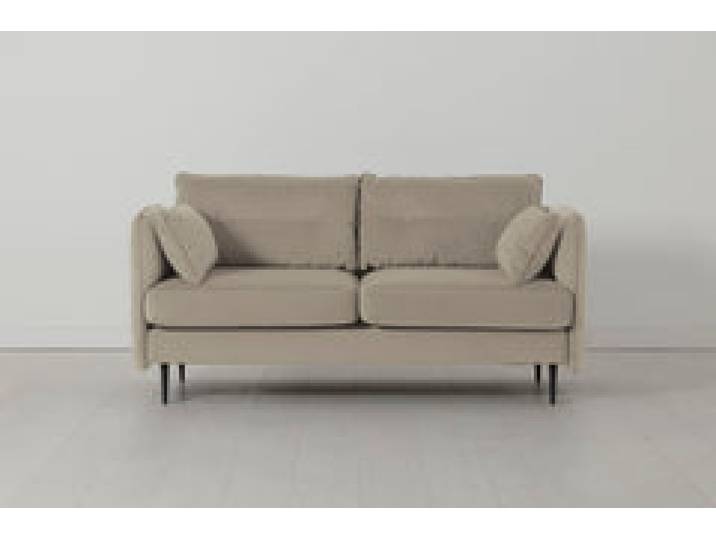 Model 19 Zweisitzer-Sofa, Knochenweiß