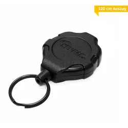 KEY-BAK Schlüsselrolle Schlüssel-Jojo Schlüsselanhänger Ratch-IT mit Gürtelclip & Seilstop, 225g/120cm