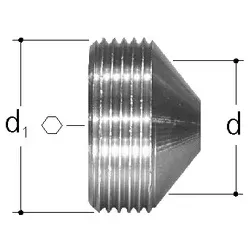 Sanipex Stopfen 5436 16 mm