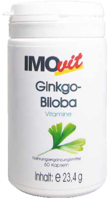 IMOPHARM pharm.Handelsges.mbH IMOVIT Ginkgo Biloba Kapseln 234 g 02844334