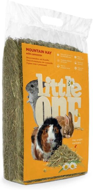 Little One Mountain Feno Com Camomila Não Prensado 400g