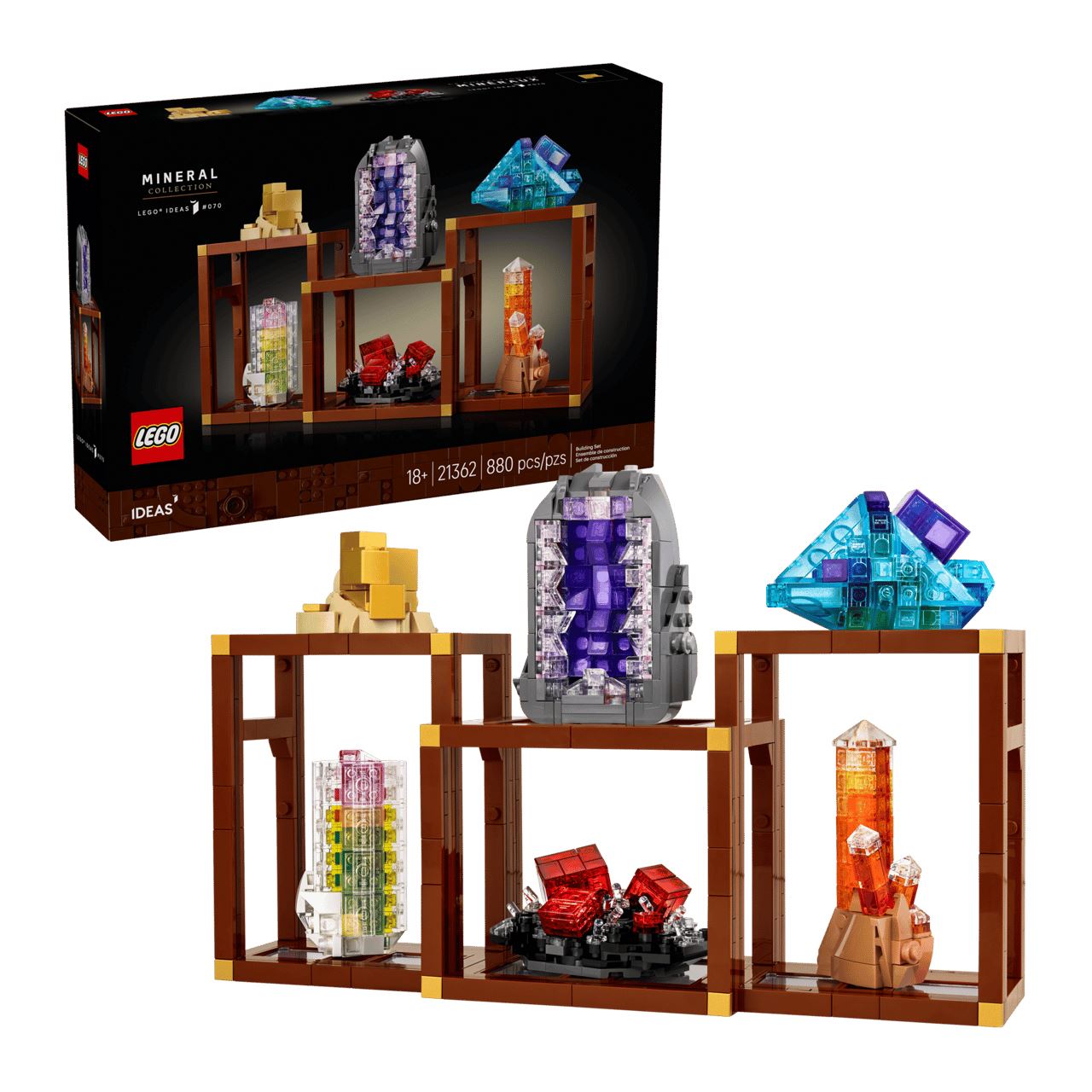 LEGO Ideas 21362 Mineraliensammlung