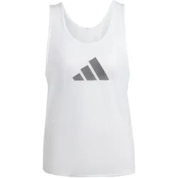 adidas Training BIB Leibchen - weiß/schwarz-M