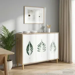 vidaXL Sideboard HANAU Sonoma 102 x 33 x 75 cm Holzwerkstoff