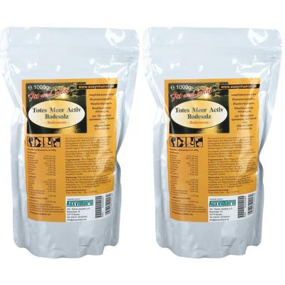 Totes Meer Activ Badesalz 2x 2x1 kg Salz