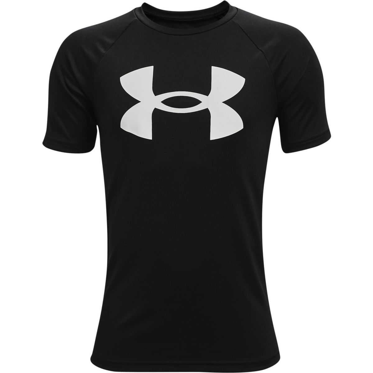Under Armour Tech Big Logo SS black white (001) S 1363283-001-YSM