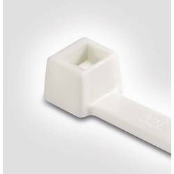 HellermannTyton 111-02043 T18L-PA66V0-WH Kabelbinder 203.20 mm 2.50 mm Weiß 1000 St.