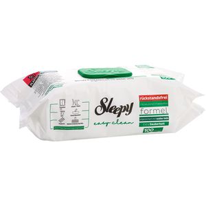 Sleepy Reinigungstücher Easy Clean XL Weiße Seife, feucht, für alle Oberflächen, im Softpack, 60 Tücher