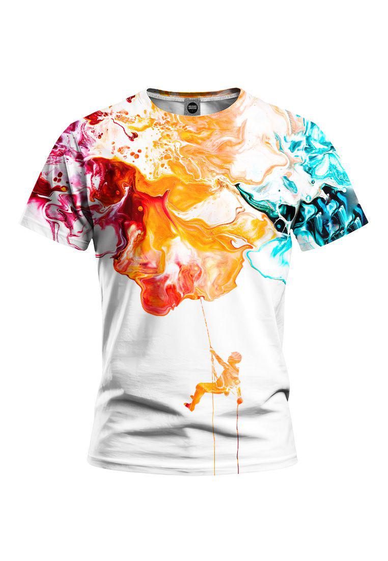 "Paint Pour Climber" T-shirt