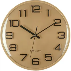 Karlsson, Wanduhr, analoge uhr 3d numbers (30.50 cm)