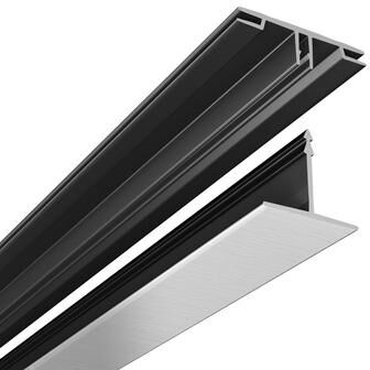CeilingMAX 100 sq. ft. Brushed Aluminum Surface Mount Grid Kit