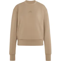 adidas D4T Sweatshirt Damen | Gr. XS | braun - braun