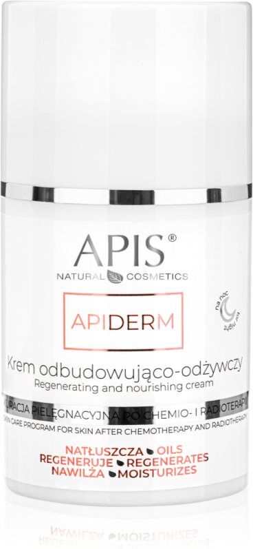 Apis Natural Cosmetics Apiderm regenerating night cream with nourishing effect 50 ml