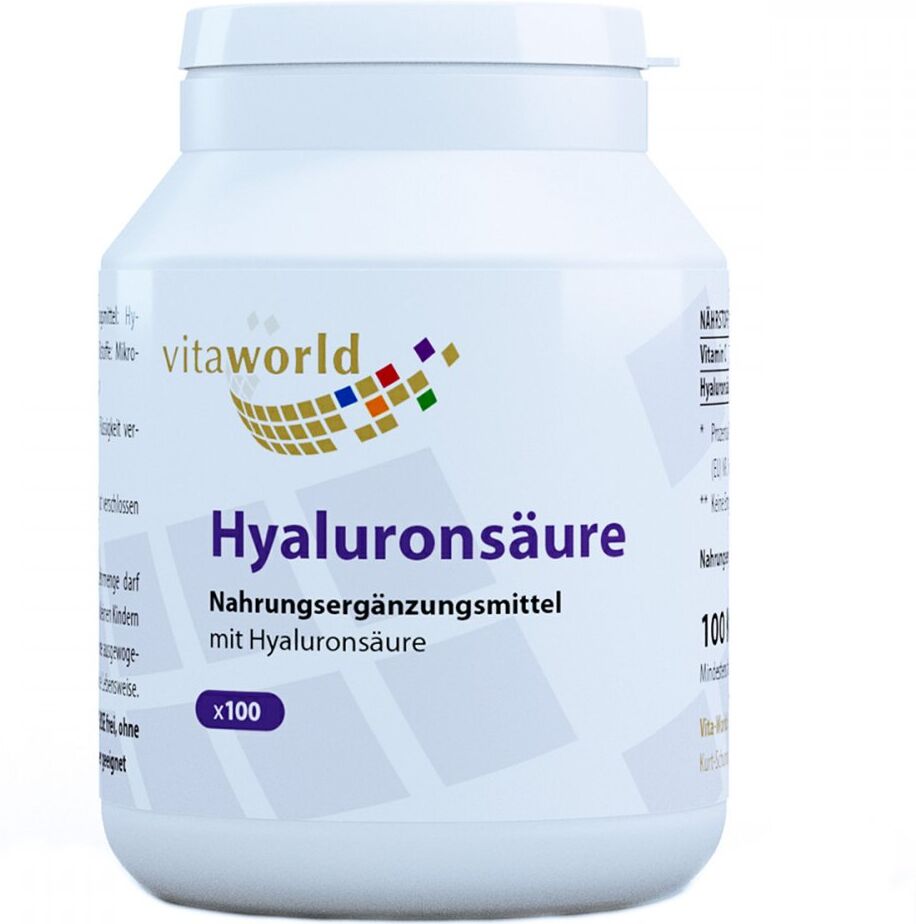 Hyaluronsäure 100 mg Kapseln 100stk