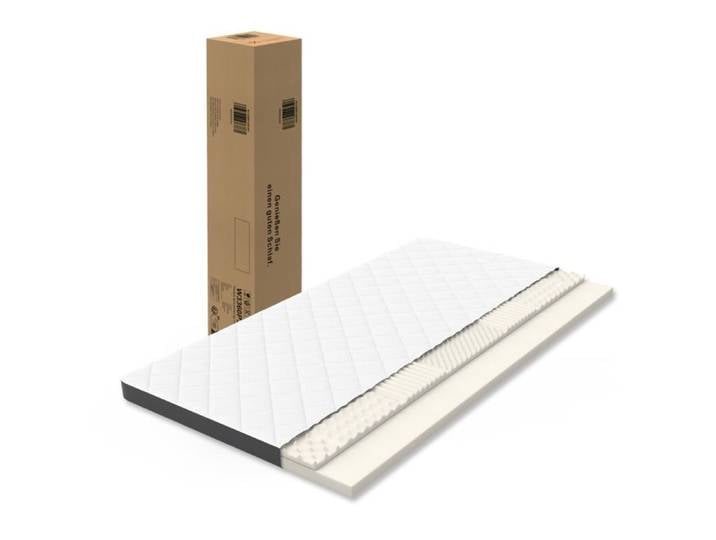 Matelas mousse - VVBV - 180x200 cm - 7 zones - H3 ferme - Hauteur 7 cm