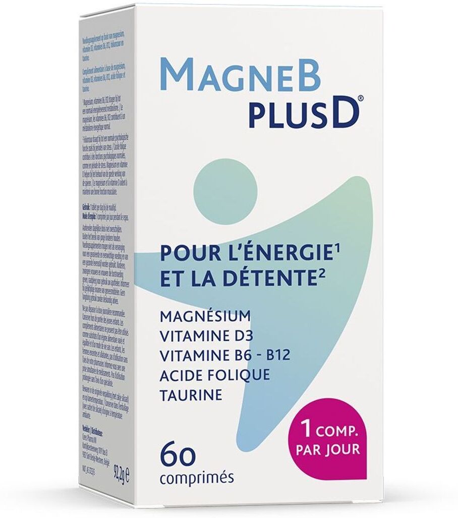 Magne B Plus D 60 Comprimés