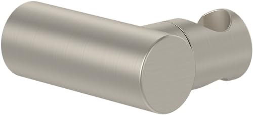 Villeroy & Boch Universal Showers handdouchehouder voor wandmontage, rond, geborsteld nikkel mat