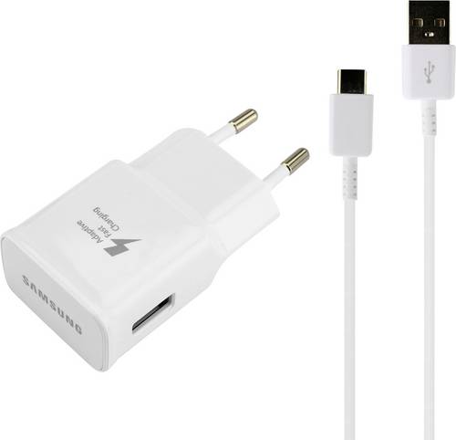 Samsung EPTA200EWEC USB Ladegerät 15W 1x USB-C Adaptive Fast Charge Weiß Schnellladegerät