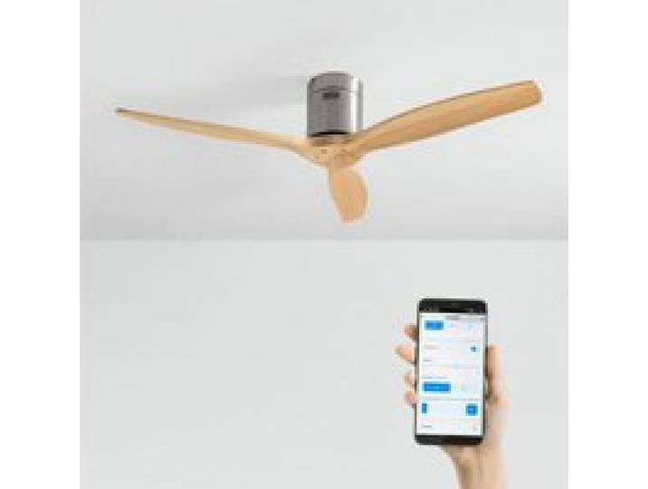 Ventilateur de plafond - Create - WIND CALM NATURAL WOOD - Silencieux - Bois - LED 18W