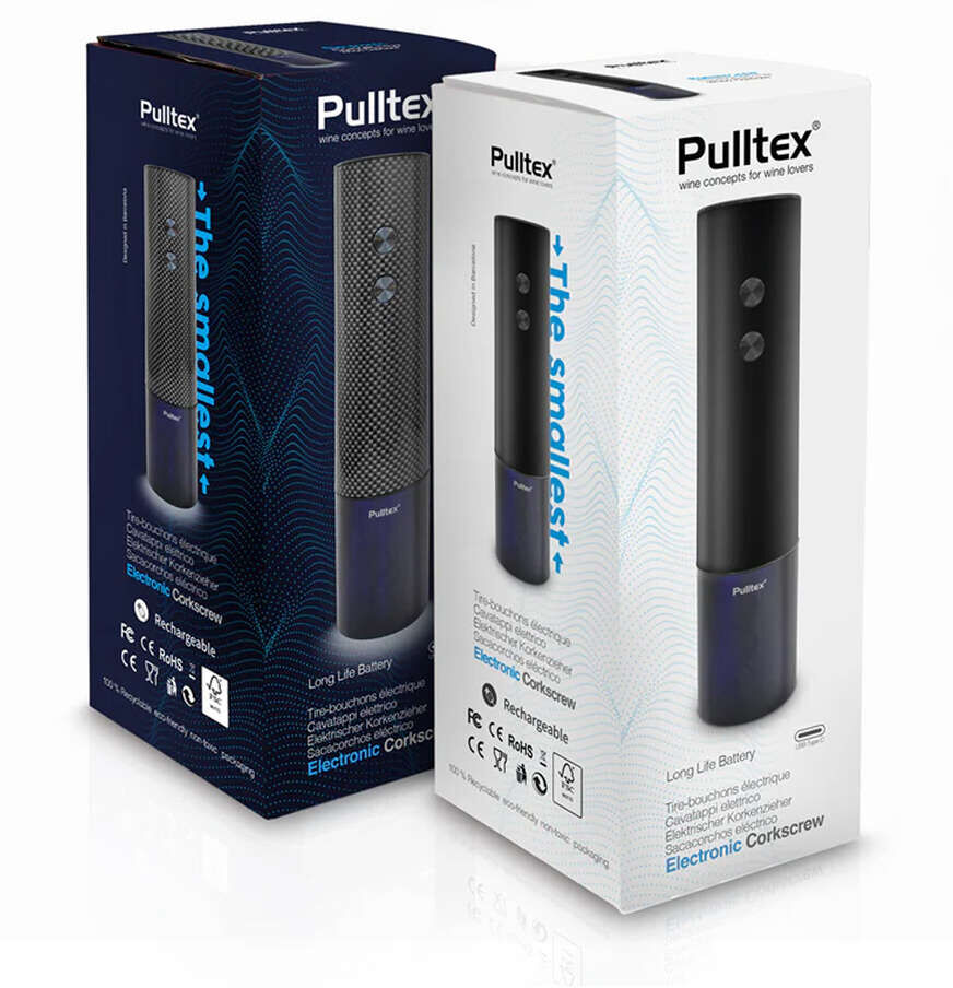 Pulltex Tire-bouchon Électrique Black Compact Evolution