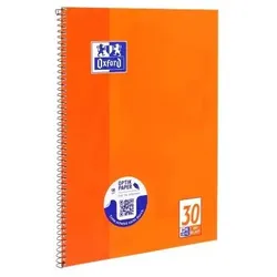 Oxford 100050359 Notizbuch A4 80 Blätter Orange