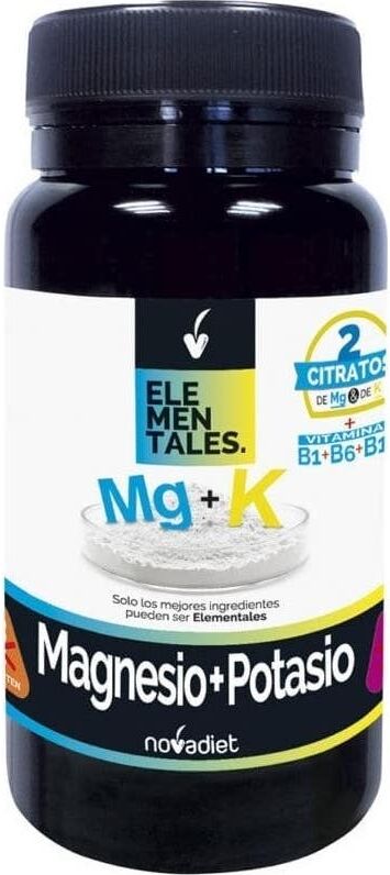 NOVADIET Elementales Magnesio + Potasio 60comp