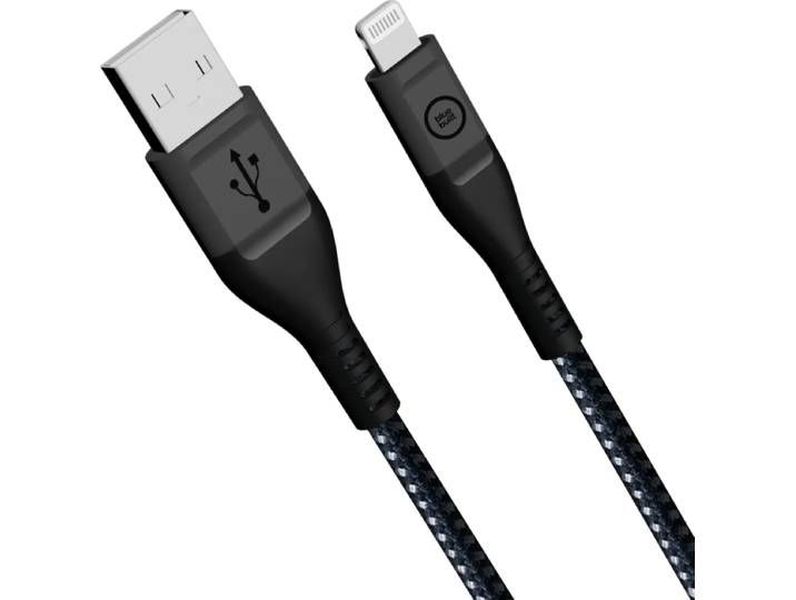 BlueBuilt Usb A naar Lightning Kabel 1,5m Kevlar Zwart