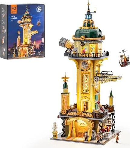 Lumibricks Steampunk-Wachturm