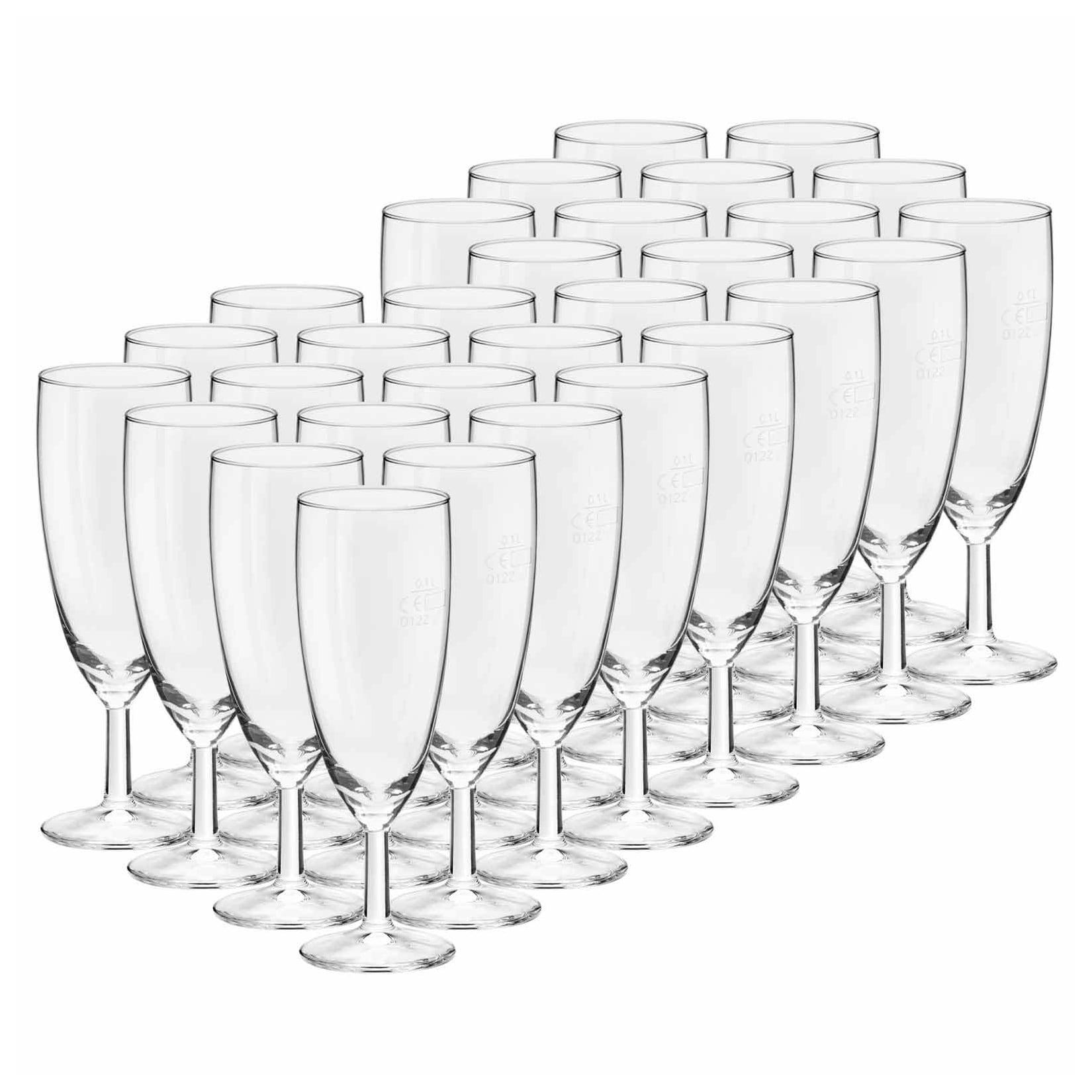 Van Well Sektgläser geeicht Royalty 0,1 l 30er Set