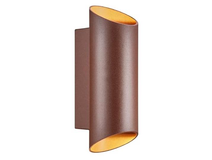 Nordlux Applique murale extérieur ronde\, Nico 22 en aluminium rouille\, IP54