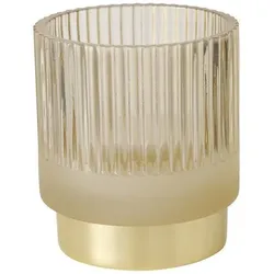 Windlicht Gloria 9cm beige