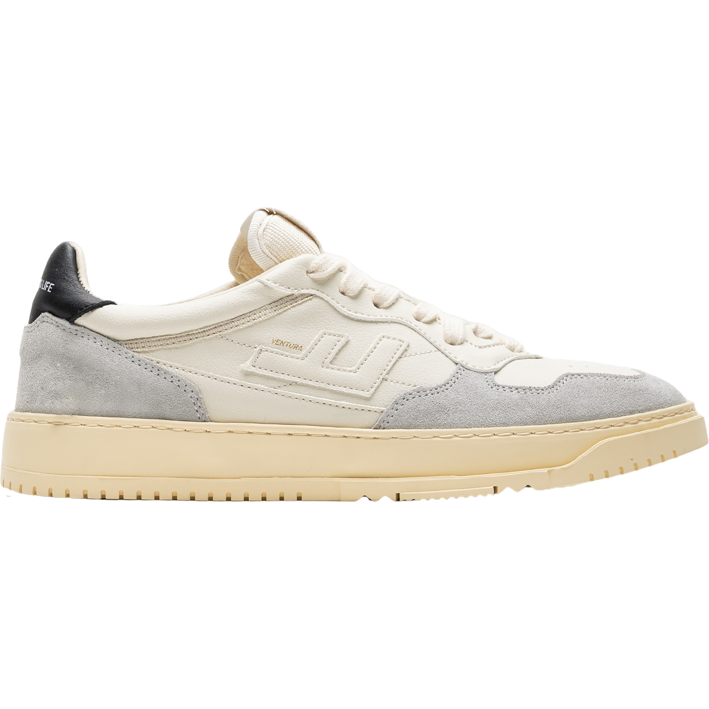 Flamingos Life Ventura Herren Freizeitschuhe classic b&w suede Größe 42 Lifestyle Atmungsaktiv