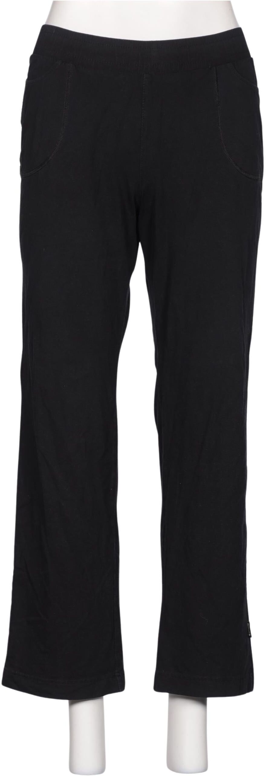 ULI Schneider Damen Stoffhose, Schwarz, Gr. W32, Baumwolle / Elasthan - Second Hand