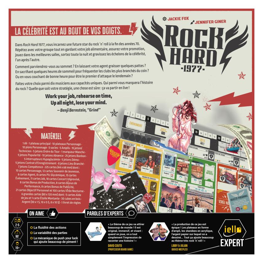 Iello Rock Hard 1977 (Deutsch, 2 - 5 Spieler) (70460)