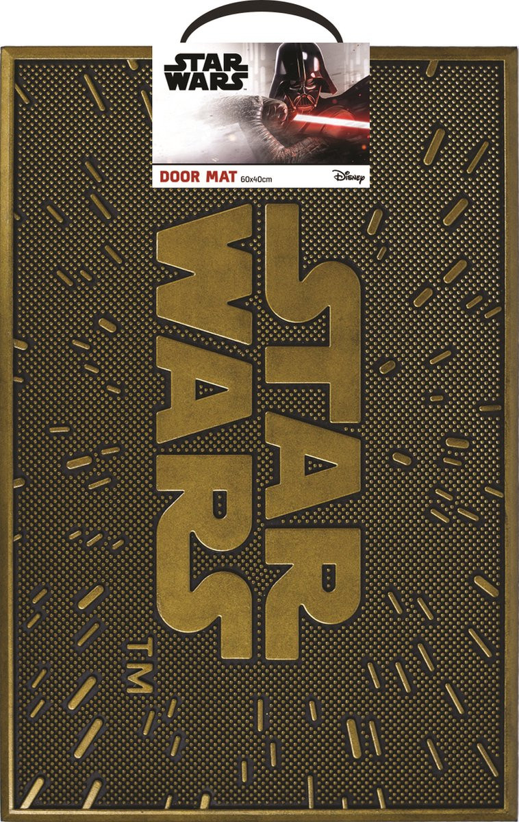 Pyramid International Star Wars Logo Rubber Doormat voor volwassenen
