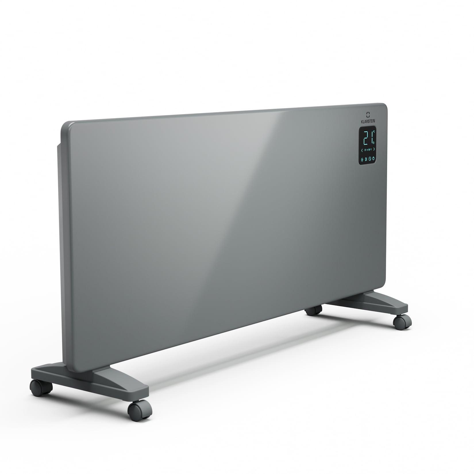 Bansin Smart 2500 Konvektionsheizgerät 2500 W App 5- 50 °C LED-Anzeige Touch-Display Grau 2500 W
