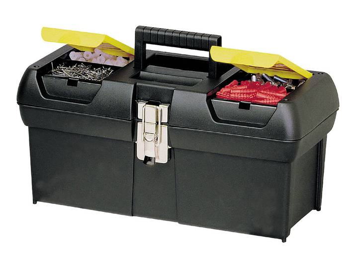 Stanley Werkzeugbox Millenium 16 mit herausnehmbarer Ablage 19 × 20 × 41 cm