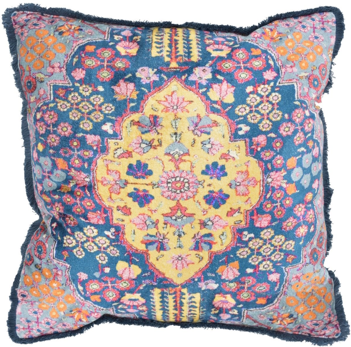 Sierkussen Persian Veda - Viscose/Katoen - 45 x 45 cm