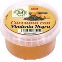Sol Natural Organic Turmeric with Black Pepper 100 gr