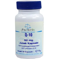 Q10 60 mg Junek Kapseln 60 St