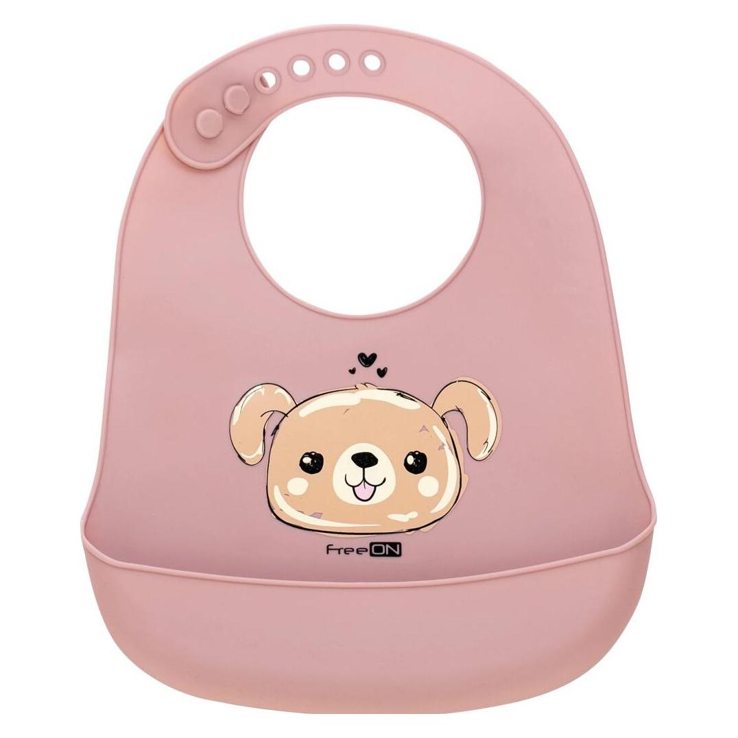 FreeON Silikon-Lätzchen Doggy, braun (151537)