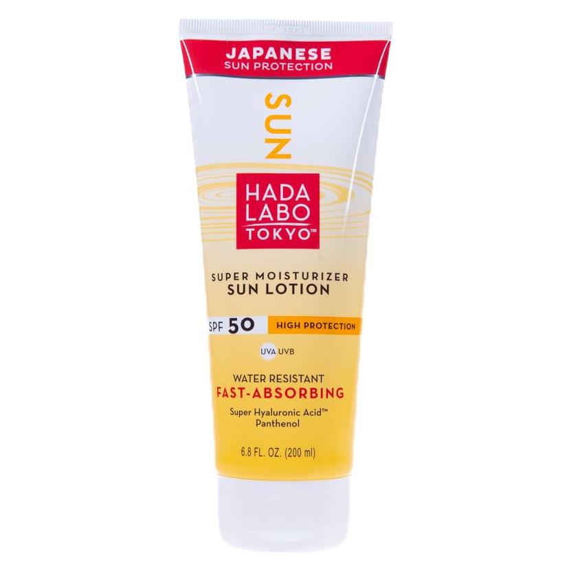 Hada Labo Tokyo Super Moisturizer Sun Lotion for Body with Super Hyaluronic (SPF 50, 200 ml) (57382000)