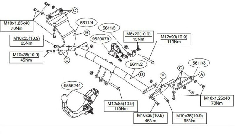 Attelage Hyundai i30 CW (07/12-05/17) RDSOD