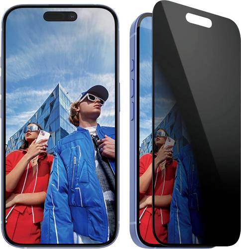 PanzerGlass Privacy Displayschutzglas Apple iPhone 16, iPhone 15 1 St. P2861
