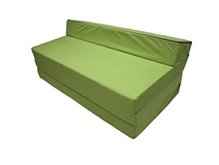 Natalia Spzoo Klappmatratze 200x120x10 cm - Premium Schaumstoff Gästematratze für Zwei Personen, Faltbare Bodenmatratze, Schaumsofa - Optimal für Übernachtungsgäste