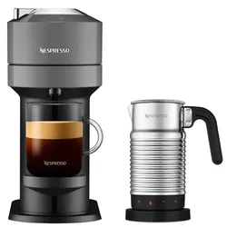 Nespresso Vertuo Next Dark Grey & Aeroccino4 Vertuo Kaffeemaschine